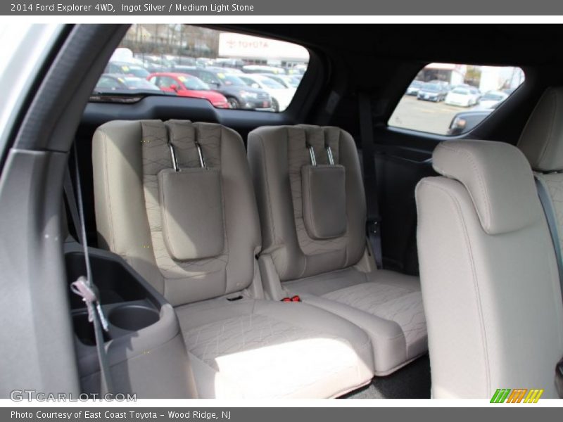 Ingot Silver / Medium Light Stone 2014 Ford Explorer 4WD