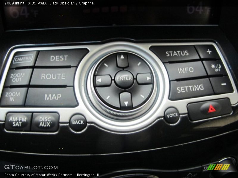 Black Obsidian / Graphite 2009 Infiniti FX 35 AWD