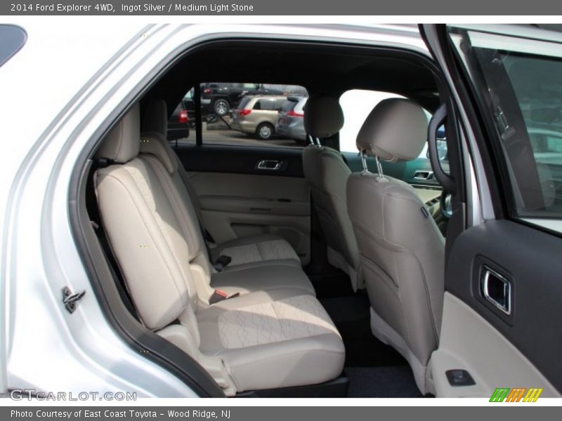 Ingot Silver / Medium Light Stone 2014 Ford Explorer 4WD