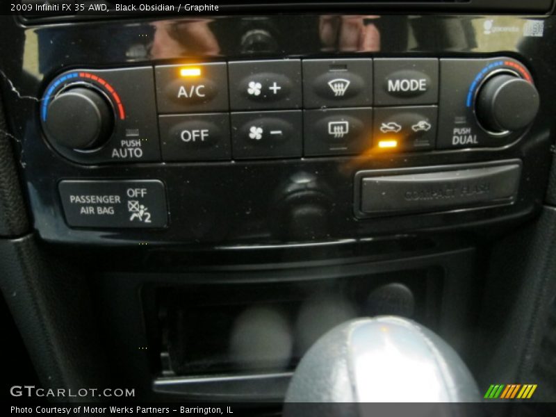 Black Obsidian / Graphite 2009 Infiniti FX 35 AWD