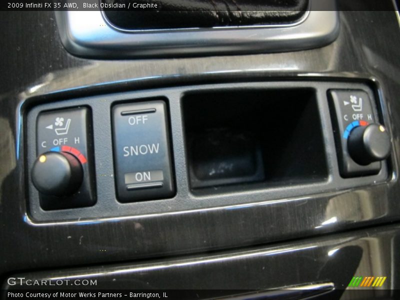 Black Obsidian / Graphite 2009 Infiniti FX 35 AWD