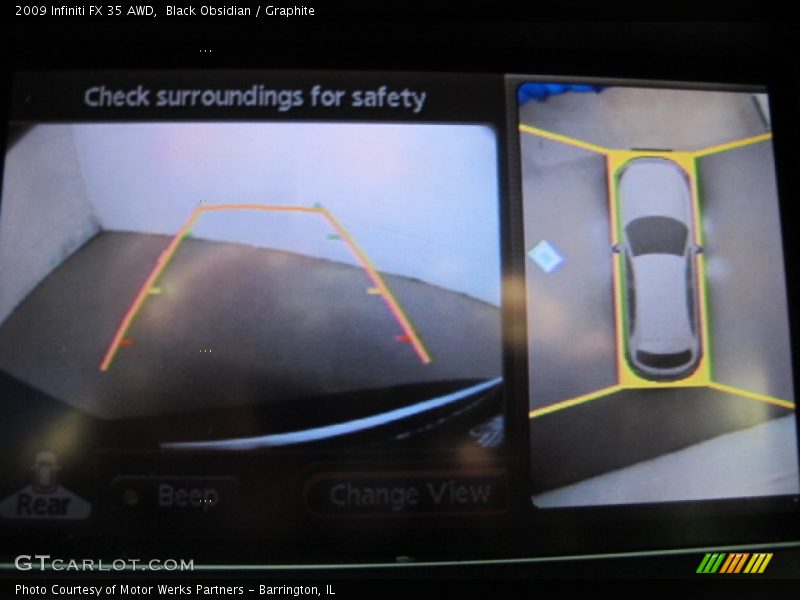 Black Obsidian / Graphite 2009 Infiniti FX 35 AWD