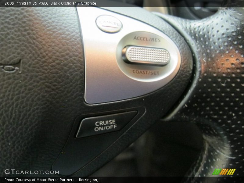Black Obsidian / Graphite 2009 Infiniti FX 35 AWD