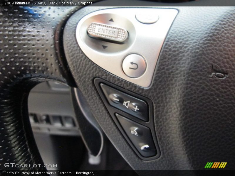 Black Obsidian / Graphite 2009 Infiniti FX 35 AWD