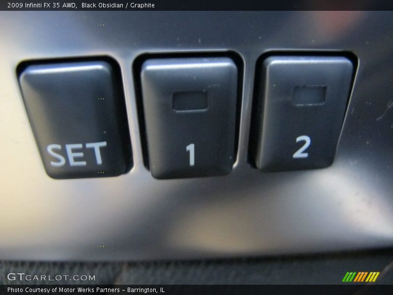 Black Obsidian / Graphite 2009 Infiniti FX 35 AWD