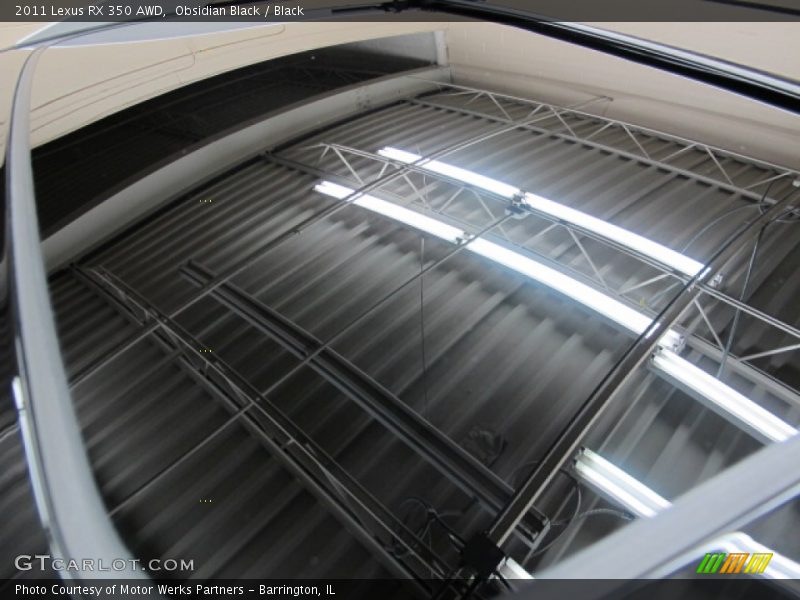 Obsidian Black / Black 2011 Lexus RX 350 AWD