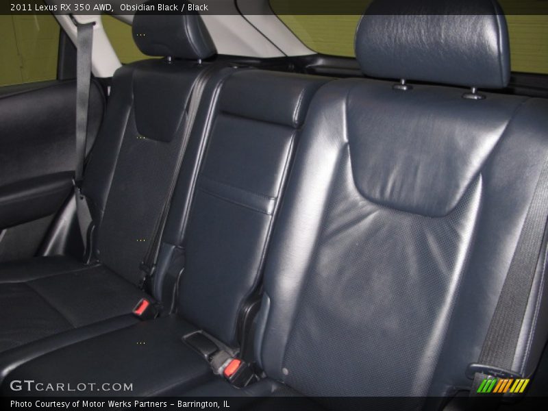 Obsidian Black / Black 2011 Lexus RX 350 AWD