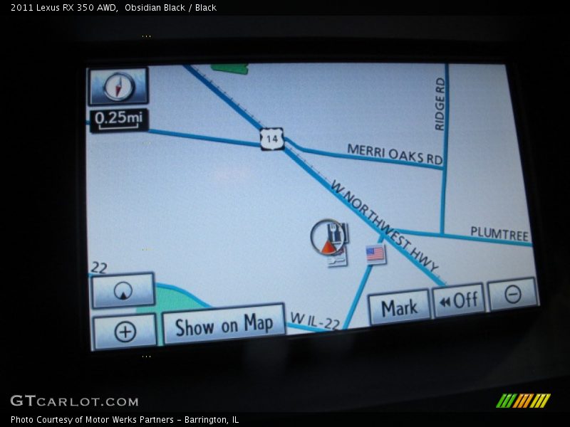 Obsidian Black / Black 2011 Lexus RX 350 AWD