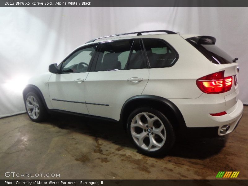 Alpine White / Black 2013 BMW X5 xDrive 35d