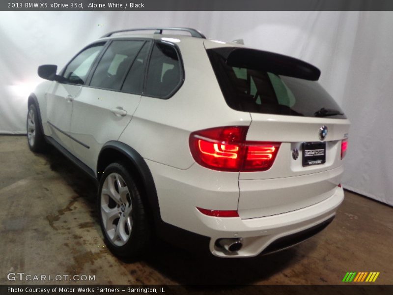 Alpine White / Black 2013 BMW X5 xDrive 35d