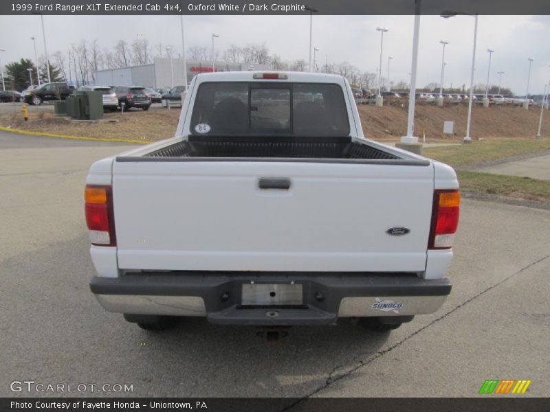 Oxford White / Dark Graphite 1999 Ford Ranger XLT Extended Cab 4x4