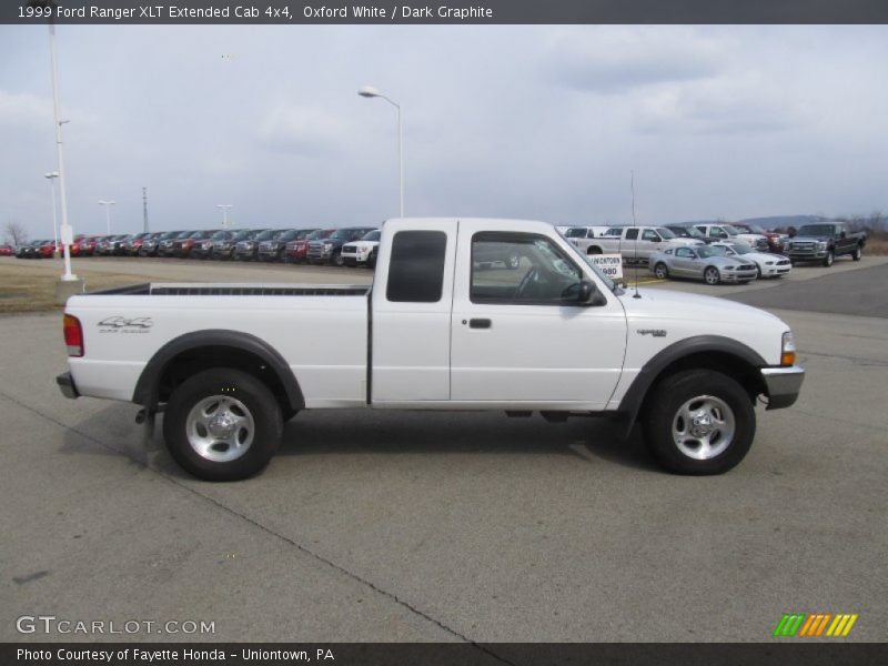 Oxford White / Dark Graphite 1999 Ford Ranger XLT Extended Cab 4x4