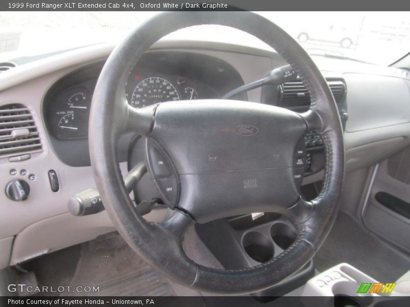 Oxford White / Dark Graphite 1999 Ford Ranger XLT Extended Cab 4x4