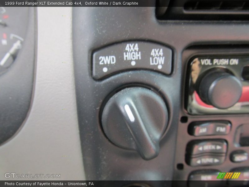 Oxford White / Dark Graphite 1999 Ford Ranger XLT Extended Cab 4x4