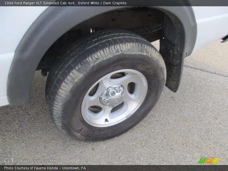 Oxford White / Dark Graphite 1999 Ford Ranger XLT Extended Cab 4x4
