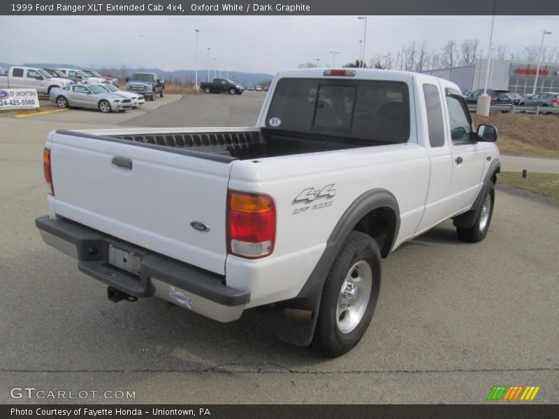 Oxford White / Dark Graphite 1999 Ford Ranger XLT Extended Cab 4x4