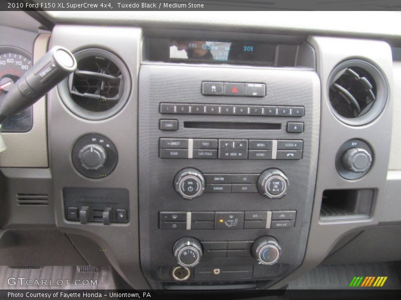 Tuxedo Black / Medium Stone 2010 Ford F150 XL SuperCrew 4x4