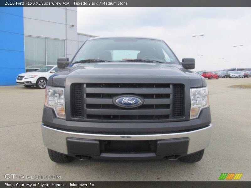 Tuxedo Black / Medium Stone 2010 Ford F150 XL SuperCrew 4x4