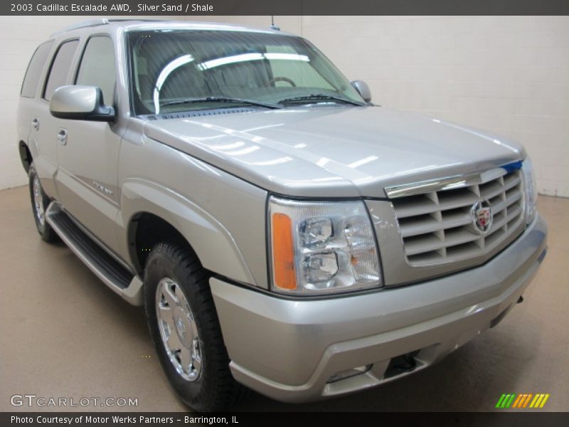 Silver Sand / Shale 2003 Cadillac Escalade AWD