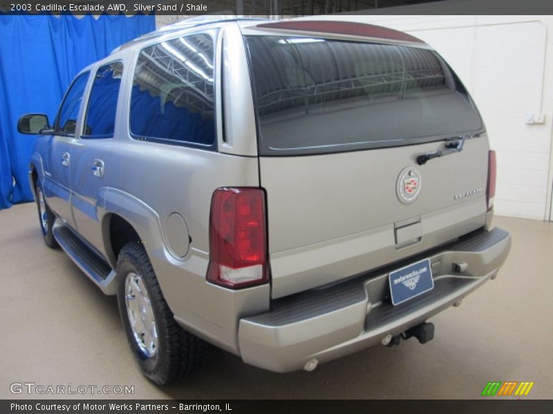 Silver Sand / Shale 2003 Cadillac Escalade AWD