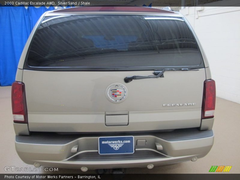 Silver Sand / Shale 2003 Cadillac Escalade AWD