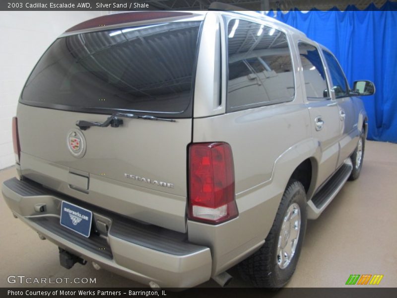 Silver Sand / Shale 2003 Cadillac Escalade AWD