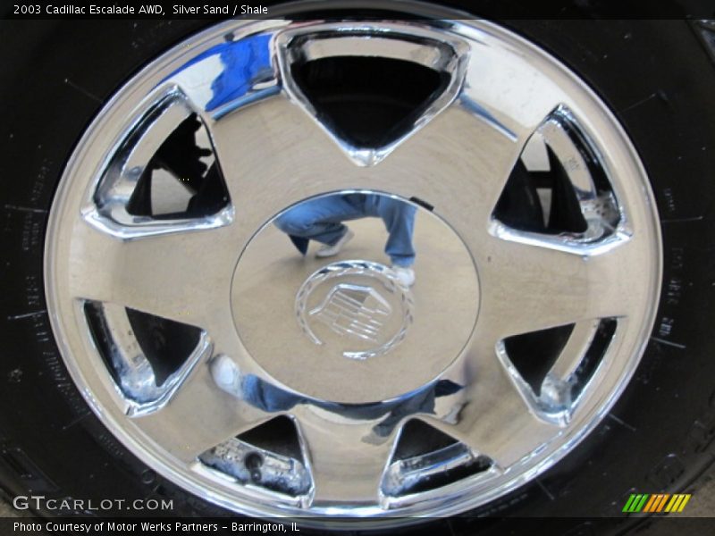 Silver Sand / Shale 2003 Cadillac Escalade AWD