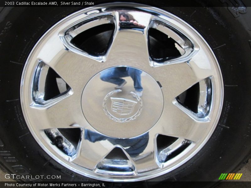Silver Sand / Shale 2003 Cadillac Escalade AWD