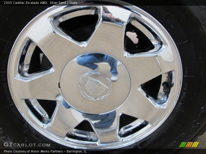 Silver Sand / Shale 2003 Cadillac Escalade AWD