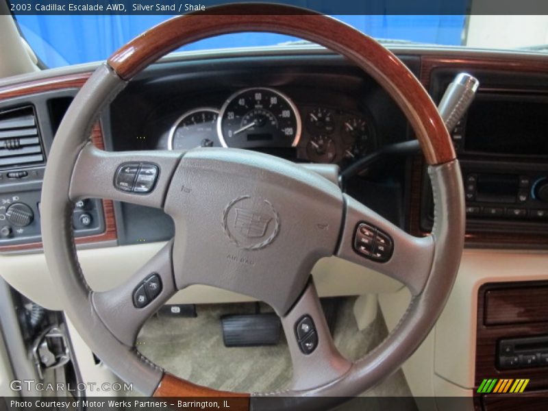 Silver Sand / Shale 2003 Cadillac Escalade AWD