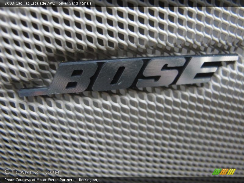 Silver Sand / Shale 2003 Cadillac Escalade AWD