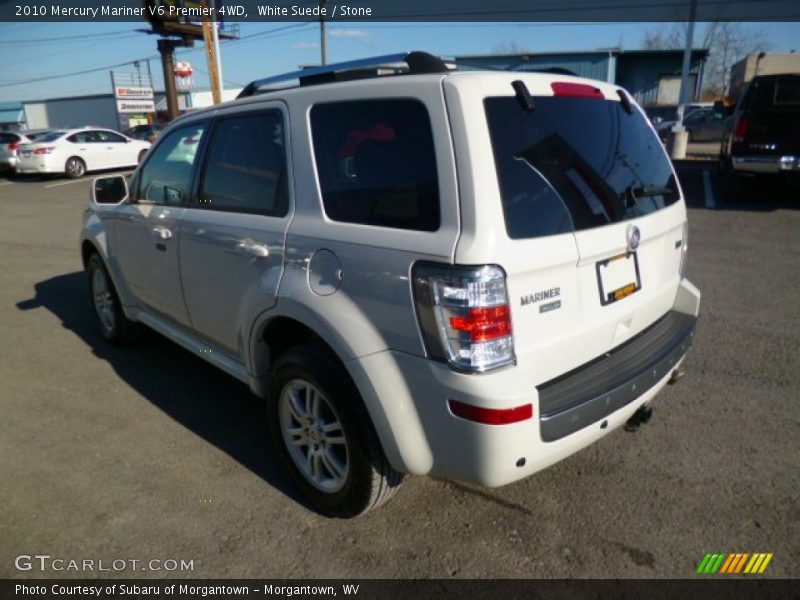 White Suede / Stone 2010 Mercury Mariner V6 Premier 4WD