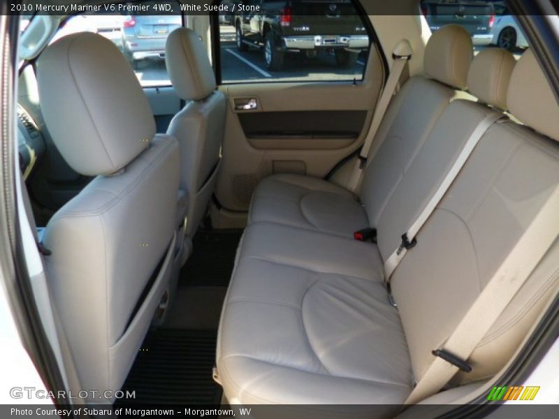 White Suede / Stone 2010 Mercury Mariner V6 Premier 4WD