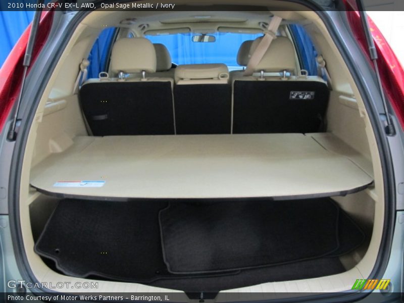 Opal Sage Metallic / Ivory 2010 Honda CR-V EX-L AWD