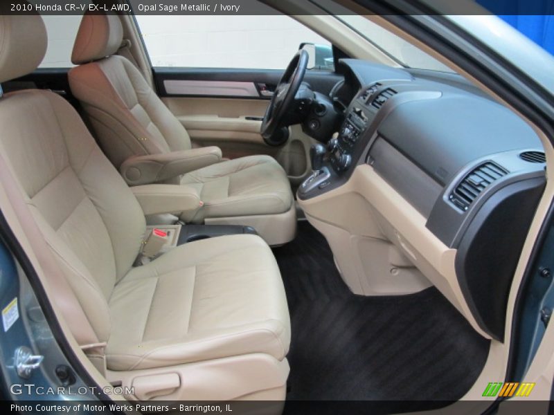 Opal Sage Metallic / Ivory 2010 Honda CR-V EX-L AWD
