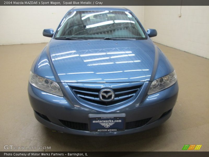 Squall Blue Metallic / Gray 2004 Mazda MAZDA6 s Sport Wagon