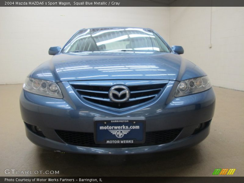 Squall Blue Metallic / Gray 2004 Mazda MAZDA6 s Sport Wagon