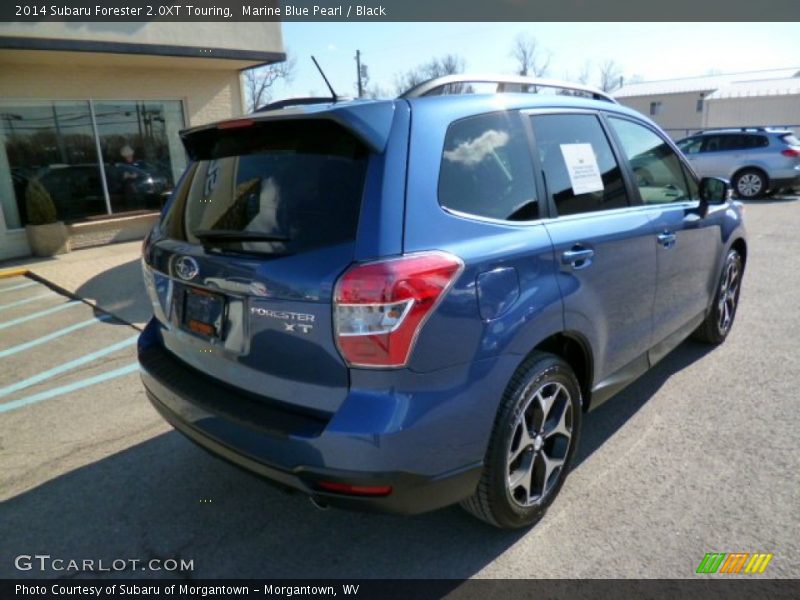 Marine Blue Pearl / Black 2014 Subaru Forester 2.0XT Touring