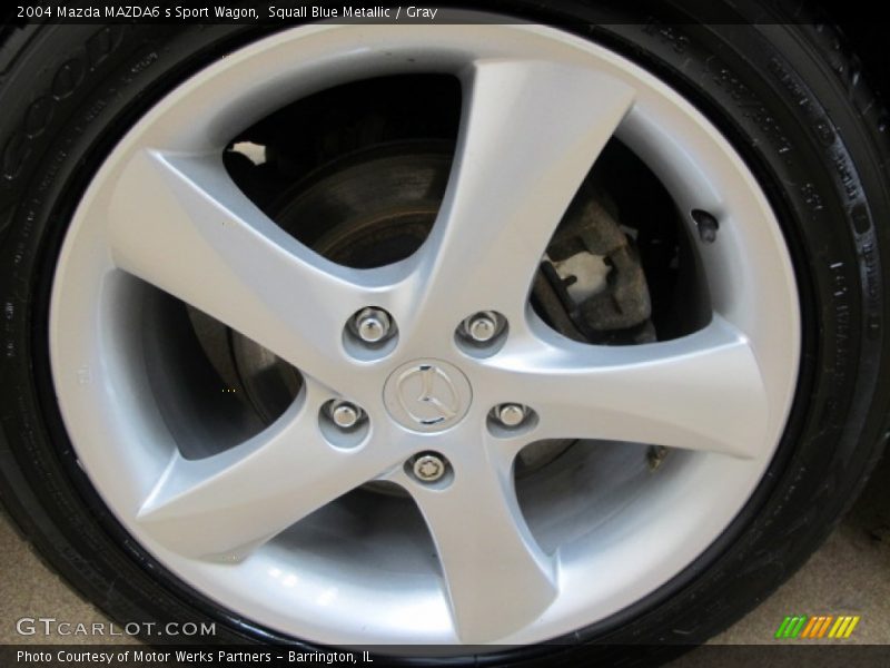 Squall Blue Metallic / Gray 2004 Mazda MAZDA6 s Sport Wagon