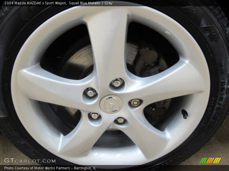 Squall Blue Metallic / Gray 2004 Mazda MAZDA6 s Sport Wagon