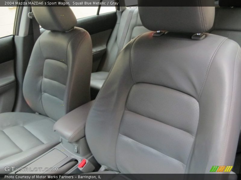Squall Blue Metallic / Gray 2004 Mazda MAZDA6 s Sport Wagon