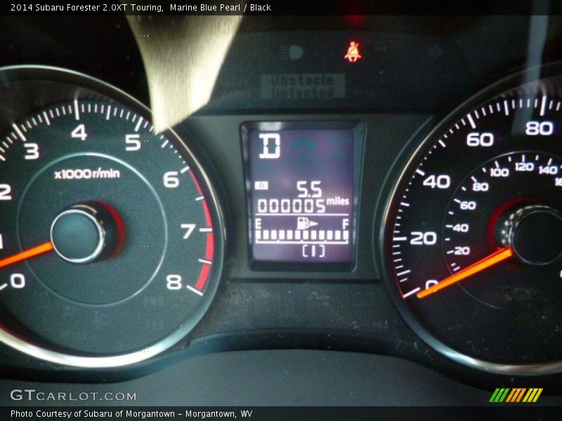 Marine Blue Pearl / Black 2014 Subaru Forester 2.0XT Touring