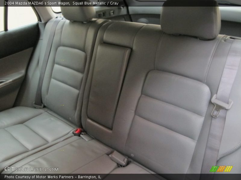 Squall Blue Metallic / Gray 2004 Mazda MAZDA6 s Sport Wagon