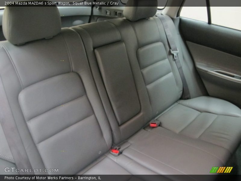 Squall Blue Metallic / Gray 2004 Mazda MAZDA6 s Sport Wagon