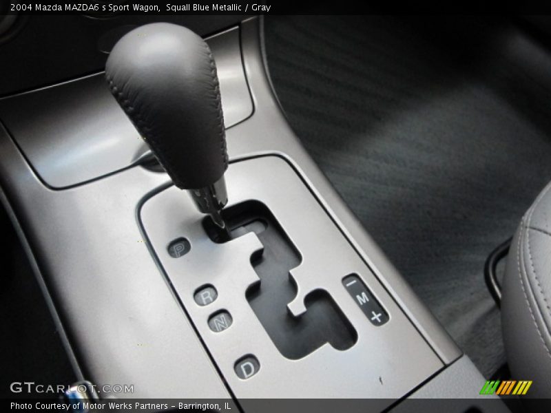 Squall Blue Metallic / Gray 2004 Mazda MAZDA6 s Sport Wagon