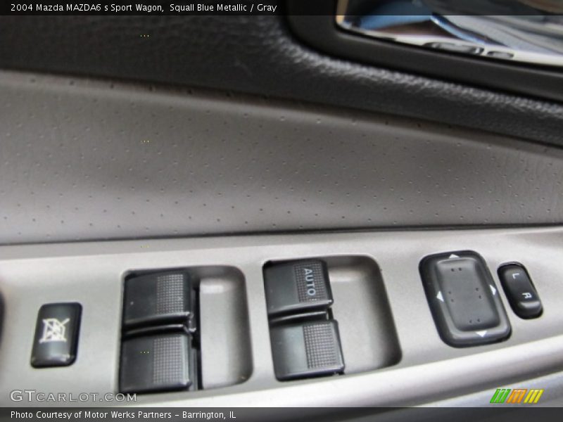 Squall Blue Metallic / Gray 2004 Mazda MAZDA6 s Sport Wagon