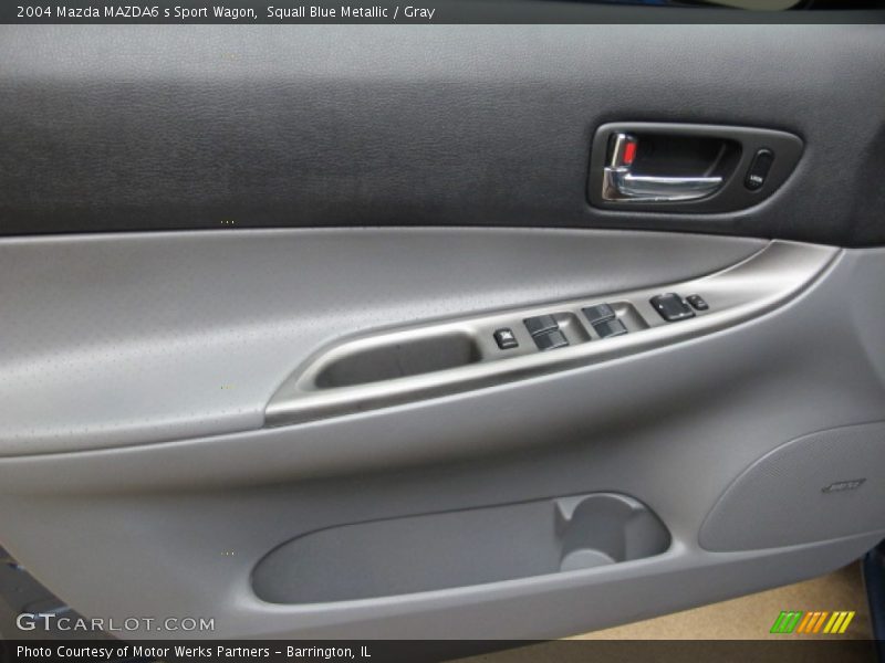 Squall Blue Metallic / Gray 2004 Mazda MAZDA6 s Sport Wagon