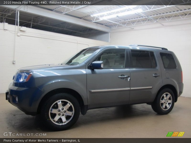 Polished Metal Metallic / Gray 2010 Honda Pilot Touring 4WD