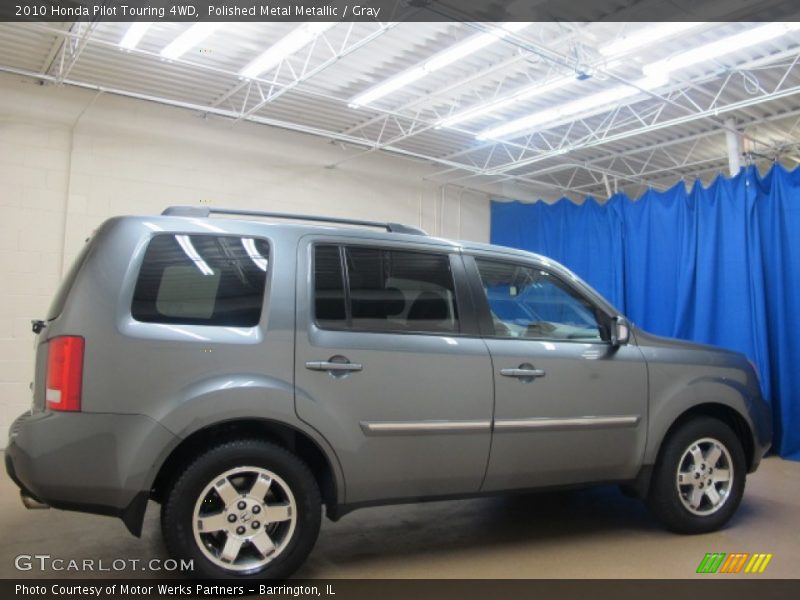 Polished Metal Metallic / Gray 2010 Honda Pilot Touring 4WD