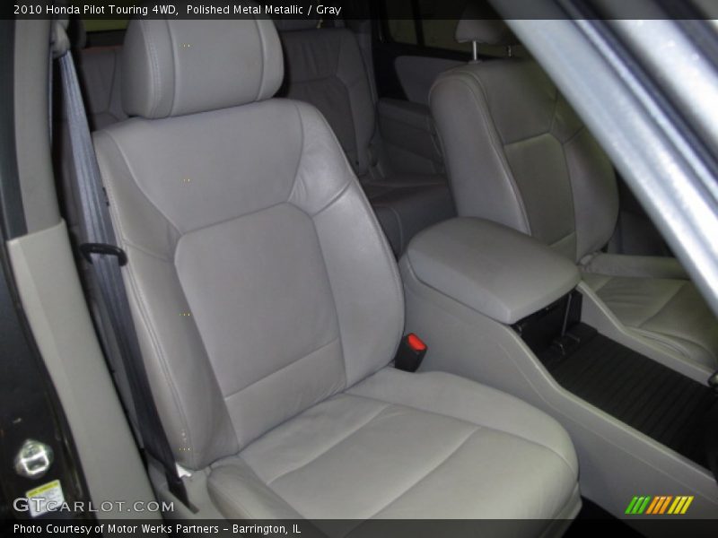 Polished Metal Metallic / Gray 2010 Honda Pilot Touring 4WD